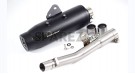 Fit For Royal Enfield Bear 650 Powerage Exhaust Silencer Black - SPAREZO
